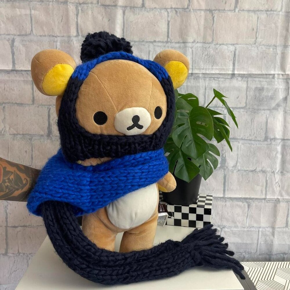 American Eagle Dog Hat and Scarf Set
